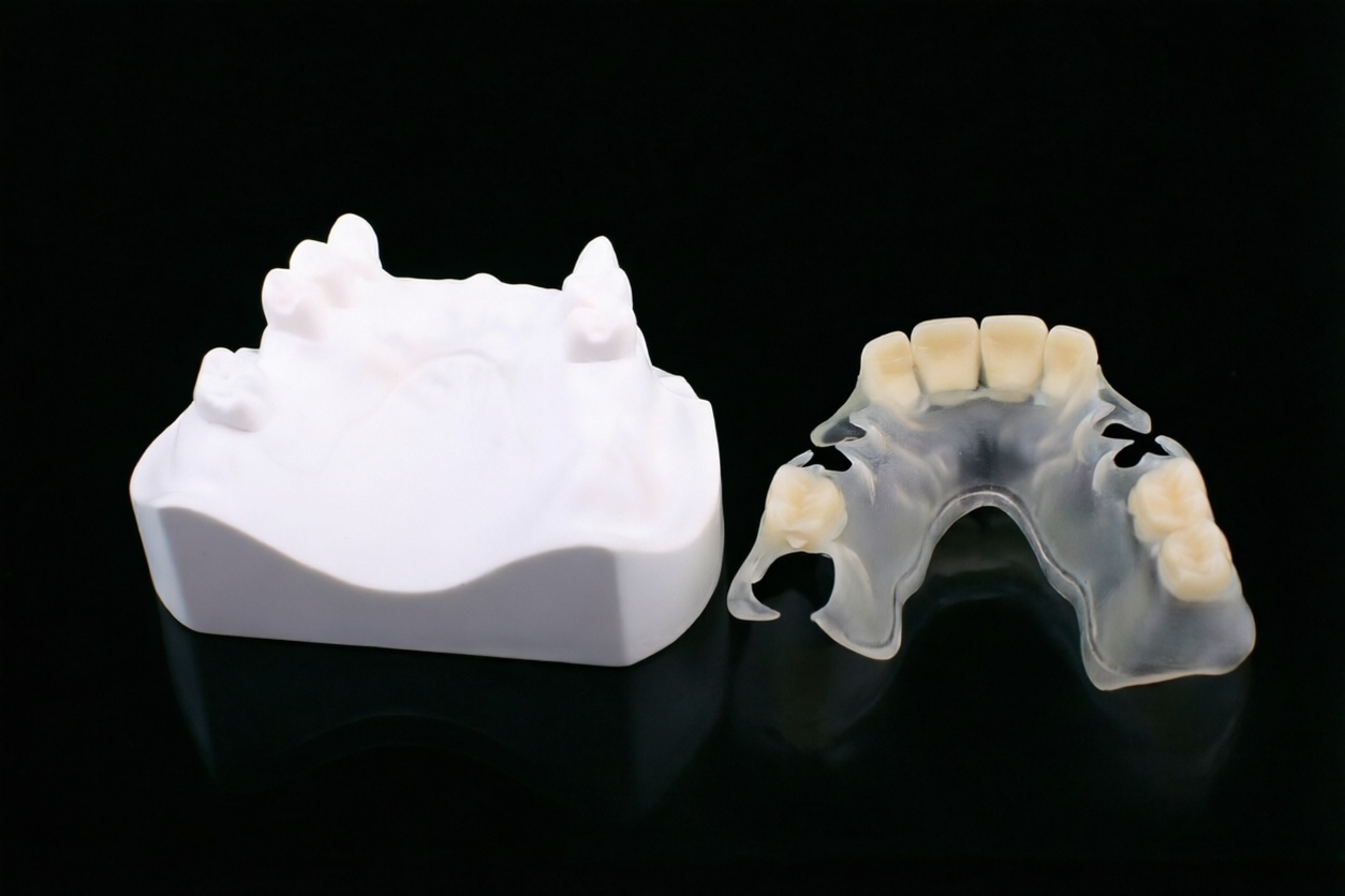 Transparent Flexible Set Up Finish